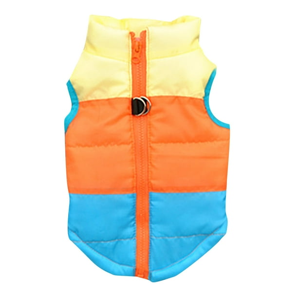 Xihbxyly Artículos En Liquidación Ropa para Mascotas Chaleco Acolchado Chaqueta Acolchada Ropa Acolchada para Perros Hebilla de Remolque Ropa