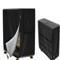 thumbnail image 3 of Ourlova Folding Bed Cover, Rollaway Bed Cover With Handle, Oxford Cloth Foldaway Bed Protector With Zipper Closure, Adjustable Drawstring For Fold Up Bed, 3 of 6