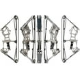thumbnail image 4 of Archery Mini Compound Bow and Arrow Set Mini Pocket Bow Survival Bow Right Left Hand for Target Shooting Practice, 4 of 7