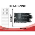 thumbnail image 2 of Metal American Flag Amendment Wall Art - Patriotic Metal Sign - 14 Color Options 42, 2 of 5