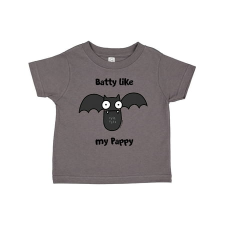 

Inktastic Batty Like My Pappy Gift Toddler Boy or Toddler Girl T-Shirt
