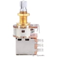 thumbnail image 4 of Great Workmanship Guitar Potentiometer, Guitar Control Pot, Push Potentiometer Office Electric Guitar For Home Coil Tap Gold, 4 of 8