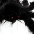 thumbnail image 3 of Halloween Plush Spider Large Horror Large Polyester Spider Toy Simulation Spider Toy Simulated Halloween Spider Fools Day, 3 of 11