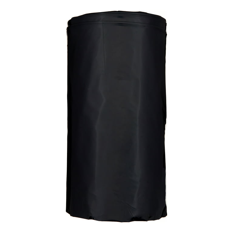 55 Gallon Trash Bags Heavy Duty Value Pack 50 Count w/Ties Large Black  Outdoo