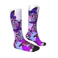 thumbnail image 4 of Lsque Flying Butterflies Printed Crew Socks Men's Women's LightWeight Thin Casual Calf Socks ,Knee High Socks,Cotton Socks, 4 of 9