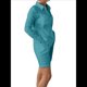 thumbnail image 3 of Bonitos Conjuntos Casuales Elegantes de Estilo Jardín para Vacaciones, Ropa Monocromática Azul 4XL, 3 of 7