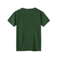 thumbnail image 4 of Anbech Christmas Trees Women Shirt Plus Size Graphic Top It's Fine Letter Short Sleeve Tshirt, 4 of 10