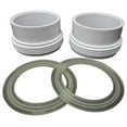 (2) 2" Spa Hot Tub Heater Union ORing Hot Tub Gasket Gecko Waterway