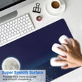 thumbnail image 4 of Moon Ocean XXL Large Mouse Pad - Extended 31.5x11.8 Inch Desk Mat with Non-Slip Base, Stitched Edges for Comfortable Gaming on Computer, Office, Keyboard, Laptop, 4 of 7