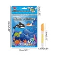 thumbnail image 3 of Fiudx Ofertas Flash Del Día Solo En Línea Libro De Pintura Al Agua Para Niños, Libro Para Colorear Con Grafiti, Libro De Pintura Al Agua Que Se Puede Pintar Repetidamente, 10Ml, 3 of 3