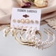 thumbnail image 2 of Xihbxyly Juego de Aretes Acrílicos, Elegante Joya con Borlas de Perla, Diseño Geométrico Único de Metal, Perfecto para Bodas, Fiestas y Eventos, Elegante Opción de Regalo, Accesorio de Moda para Muje, 2 of 7