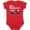 thumbnail image 3 of Inktastic Easter Red Firetruck with Pink Hearts Boys or Girls Baby Bodysuit, 3 of 5