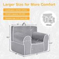 thumbnail image 3 of ZFGSUIJN Sofa  Foam Filled Toddler Chair w/Removable &amp; Washable Velvet Surface  Child Armchair for Play Room  Nursery  Kindergarten  Gift for 0-5 Year Old Boys &amp; Girls  Toddler Co, 3 of 10