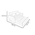 thumbnail image 5 of Sofá Cama Oporto Gris, 5 of 5