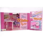 Gloria Kitchen Set Plus Utensil Play Set for dolls Furniture By TKT