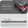 thumbnail image 3 of TUDIA SKN Nothing Phone (2a) / (2a) Plus Étui Semi-transparente Mate TPU - Noir Givré, 3 of 8