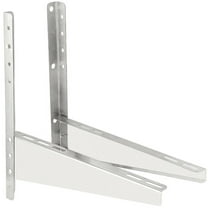 WHAMVOX 1 Pair Wall Mounting Bracket Support Rack Metal Wall Rack for Air Conditioner Condenser