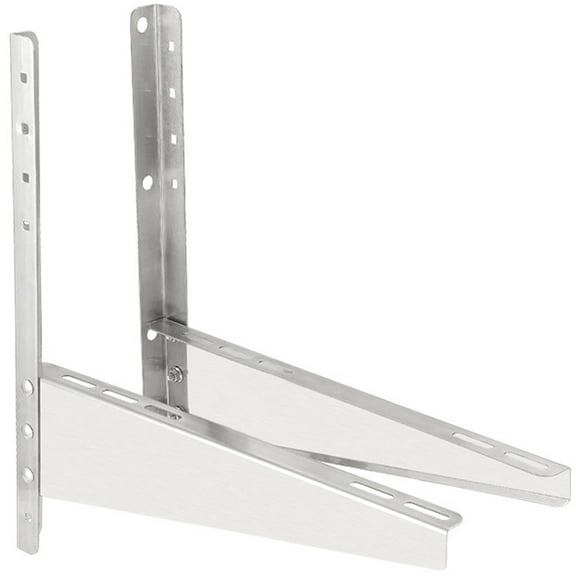 WHAMVOX 1 Pair Wall Mounting Bracket Support Rack Metal Wall Rack for Air Conditioner Condenser