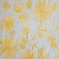 thumbnail image 3 of Zelouf Glenda Floral Embroidery Cotton Voile  , Sewing, DIY, Crafts Fabric by the Yard, White/sunshine, 10 Yard, 3 of 3