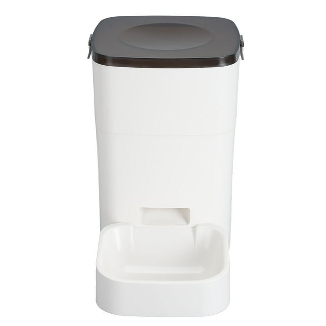 Distributeur Automatique de Nourriture pour Animaux de Compagnie Grande Capacité Design Intelligent, Distributeur de Nourriture pour Chat, Livraison de Nourriture Plus Fluide, Petit Bol de Nourriture pour Animaux avec Contrôle à Distance par Application pour la Maison