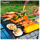 thumbnail image 2 of Mini Parrilla  Bloosom De Carbón Portátil Plegable Acero Inoxidable Color Negro, 2 of 4