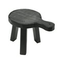 thumbnail image 7 of Creative Co-Op Decorative Wood Pedestal, Black, 7 of 7