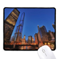 thumbnail image 1 of City Stars Night Sky Mousepad Stitched Edge Mat Rubber Gang Pad, 1 of 2