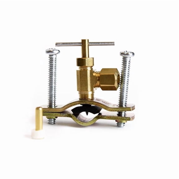 1/4 in. 3/8 in. Brass Needle Valve