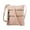 Pink, variant on Ladies Fashion Solid Color Soft Leather Large Capacity Adjustable Shoulder Belt Zipper Versatile Shoulder Messenger Bag Handbag for Women