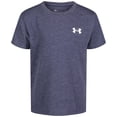 thumbnail image 1 of Camiseta Under Armour Elite de manga corta para niños, color azul marino, talla 7, 1 of 1