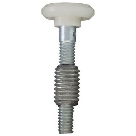 

WRS 2-3/32 Closet Door Plunger Pin - Aluminum White Nylon Cap