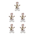 thumbnail image 2 of Destyer Beautiful Balloon Christmas Decorations Party Essentials Christmas Gifts multicolor Stretching Snowman 5Set, 2 of 6