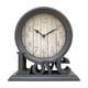 thumbnail image 2 of Reloj de Mesa Perfecl Digital Gris Reloj de Pared Silencioso, 2 of 8