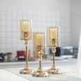 thumbnail image 6 of Limei Retro Table Candle Sticks for Dining Room, Mantel - Centerpiece Decor - Traditional Style - Pillar Holder, 6 of 6