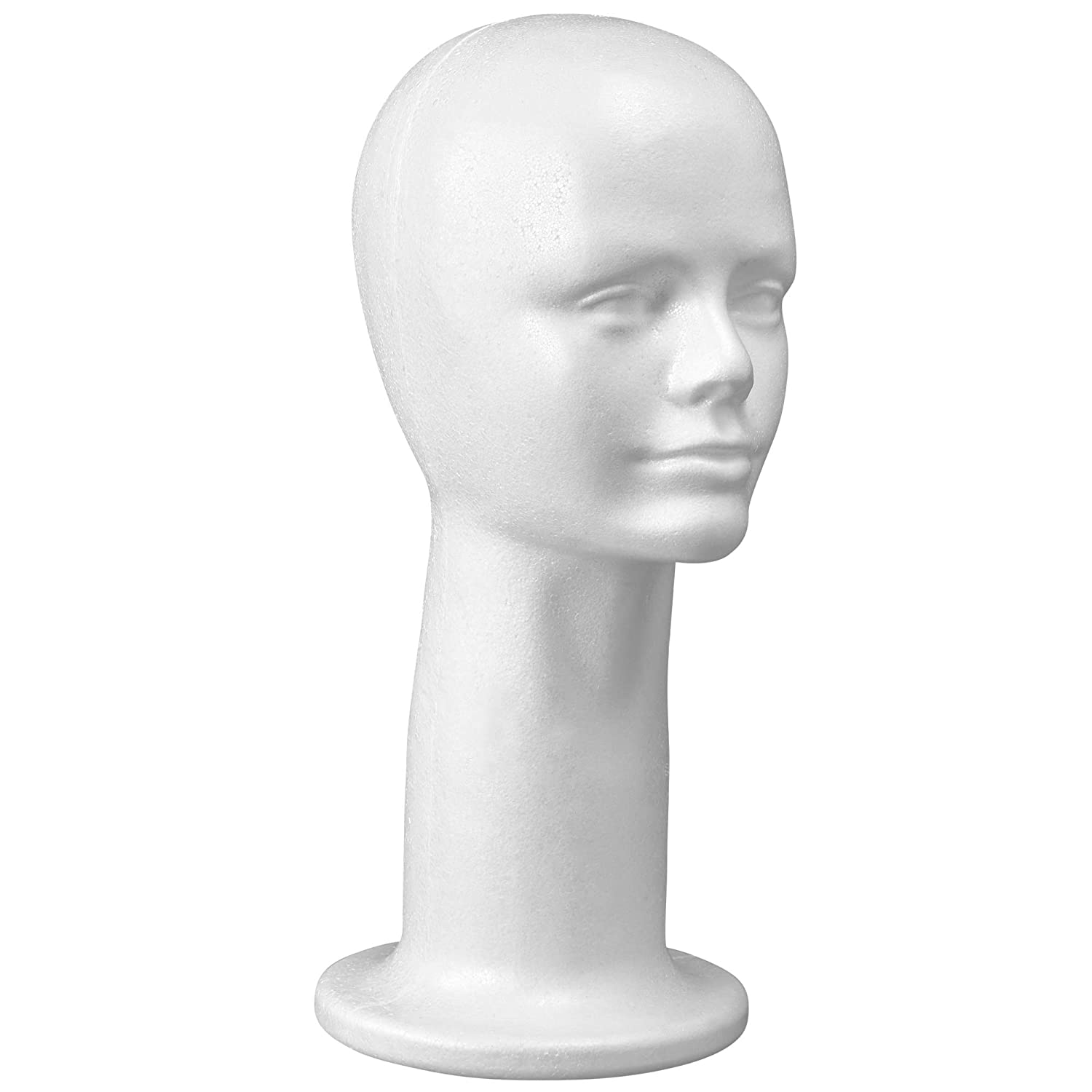 Cantor Styrofoam Foam Wig Head Mannequins Style, Model & Display 15