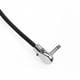thumbnail image 4 of Cable Cable de pedal de efecto de guitarra Cable de parche plano Cable de 6.35 mm Diseño de panqueque de ángulo recto 30 cm Tomshoo  Cable, 4 of 6