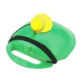thumbnail image 1 of Tennis Trainer Ball Tennis Training Tool Portable with Handle Convenient with Tennis Ball Trainer for Beginners Practice Green, 1 of 8