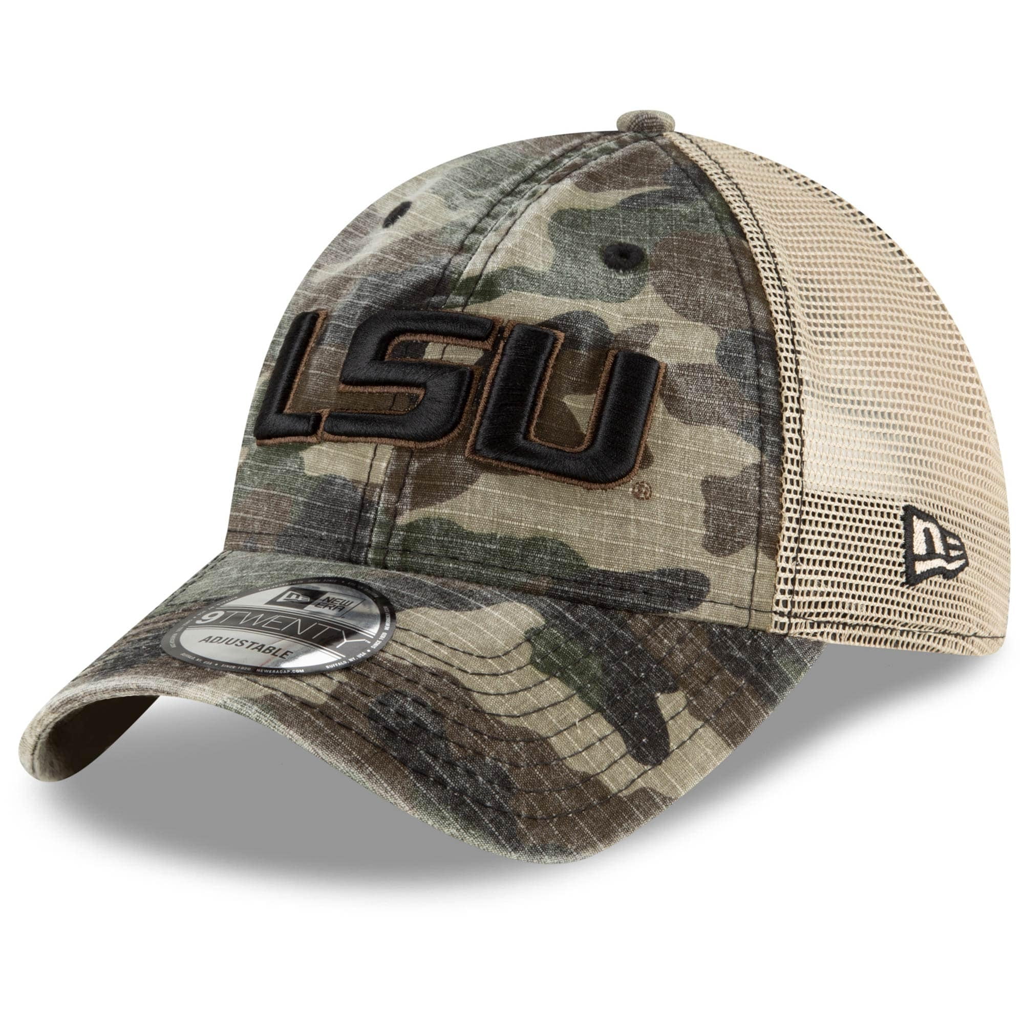 Men's New Era Camo LSU Tigers Honor 