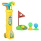 thumbnail image 5 of Juego de palos de golf para niños, juguete deportivo para exteriores, juego de golf para niños pequeños, recuerdos de fiesta para niños amarillo, 5 of 9