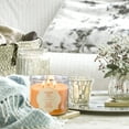 thumbnail image 6 of LumaBase Three Wick Scented Wax Candles in Glass Jars, Island Collection - Set of 2, 6 of 6