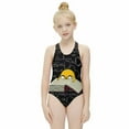 thumbnail image 3 of Adventure Time Swimwear Kids' One-Piece Swimsuit Quick-Dry Cute Printed Girls' Swimwear Bathing Suit for Beach & Pool 6-7Y(110cm), 3 of 8