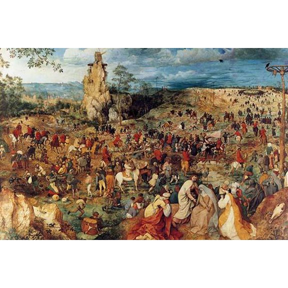 Procession to Cavalry - Complete-Fine art canvas print (20" x 30")