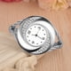 thumbnail image 3 of Reloj analógico, Geekthink Reloj analógico de cuarzo con diamantes de imitación, reloj redondo impulsado por el rendimiento, 3 of 8