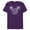 Purple, variant on Disney I Asked Engagement Proposal Mickey Head Icon - Short Sleeve Blended T-Shirt for Adults - Customized-Dark Heather