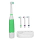 thumbnail image 4 of Cepillo de dientes eléctrico de limpieza rotacional, cepillo de dientes para blanquear los dientes con cabezal de repuesto de 4 Uds., 4 of 8