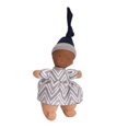 thumbnail image 1 of Tikiri Collection Bonikka Poupée en Peluche Précieuse - Chevron Gris (7 Pouces), 1 of 2