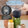 thumbnail image 3 of Electric Mason Jar Vacuum Sealer Kit-Automatic Food Storage and Fermentation Solution, 3 of 8