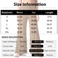 thumbnail image 3 of WULMLEO Women's Casual Comfy Solid/Tie Dye Wide Leg Palazzo Lounge Pants Black M, 3 of 5