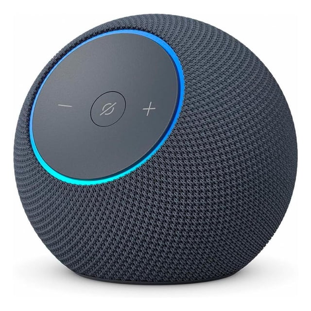 Altavoz inteligente Echo Dot Max procesador con IA control de voz Alexa gris