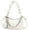 White, variant on Kukuzhu Tote Bag for Women Small PU Leather Shoulder Bag Fashion Casual Cream Bag Purse